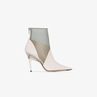 white jimmy choo boots