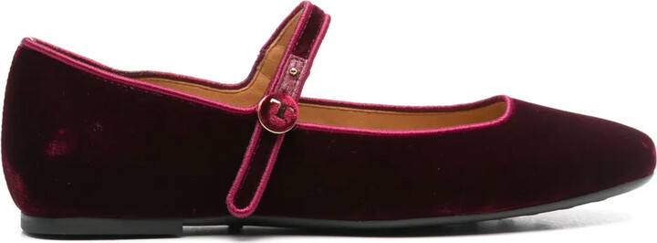 Tod's Velvet Ballet Flats