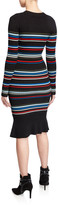 Thumbnail for your product : Parker Bruna Knit Striped Dress
