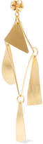 Thumbnail for your product : Annie Costello Brown Galante Gold-tone Pearl Earrings