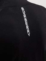 Thumbnail for your product : Burberry Logo Intarsia Merino Wool Cardigan - Womens - Black