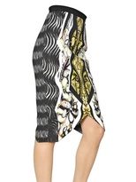 Thumbnail for your product : Peter Pilotto Printed Viscose Crepe Skirt