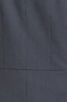 Thumbnail for your product : Sejour 'Tatum' Pinstripe Suit Jacket (Plus Size)