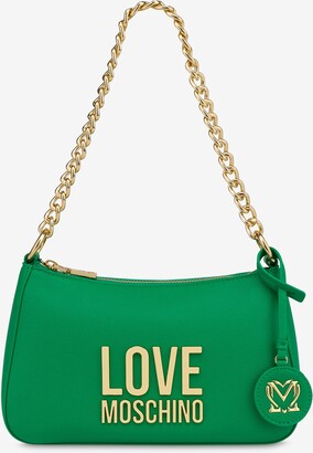 Love Moschino Green Handbags | ShopStyle