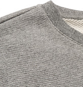 Thumbnail for your product : A.P.C. Loopback Stretch Cotton-Blend Jersey Sweatshirt
