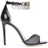 Thumbnail for your product : Monique Lhuillier crystal embellished sandals