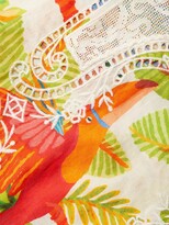 Thumbnail for your product : Farm Rio Forest Birds Embroidered Blouse