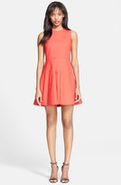 Thumbnail for your product : RED Valentino Stretch Cotton Fit & Flare Dress