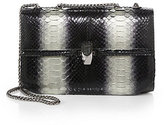 Thumbnail for your product : Kara Ross Petra Platina Python Shoulder Bag