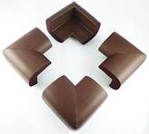 Thumbnail for your product : 4 x AKORD Baby Safety Corner Protection - Light Brown Desk Table Cover Protector - Safe for Child