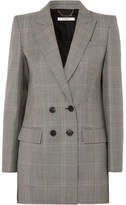 Thumbnail for your product : Givenchy Double-breasted Houndstooth Wool-blend Blazer