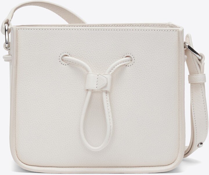 Soleil Mini Bucket Drawstring in OFFWHITE