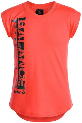 Reebok Dolman Active Shirt - Short Sleeve (For Little Girls)