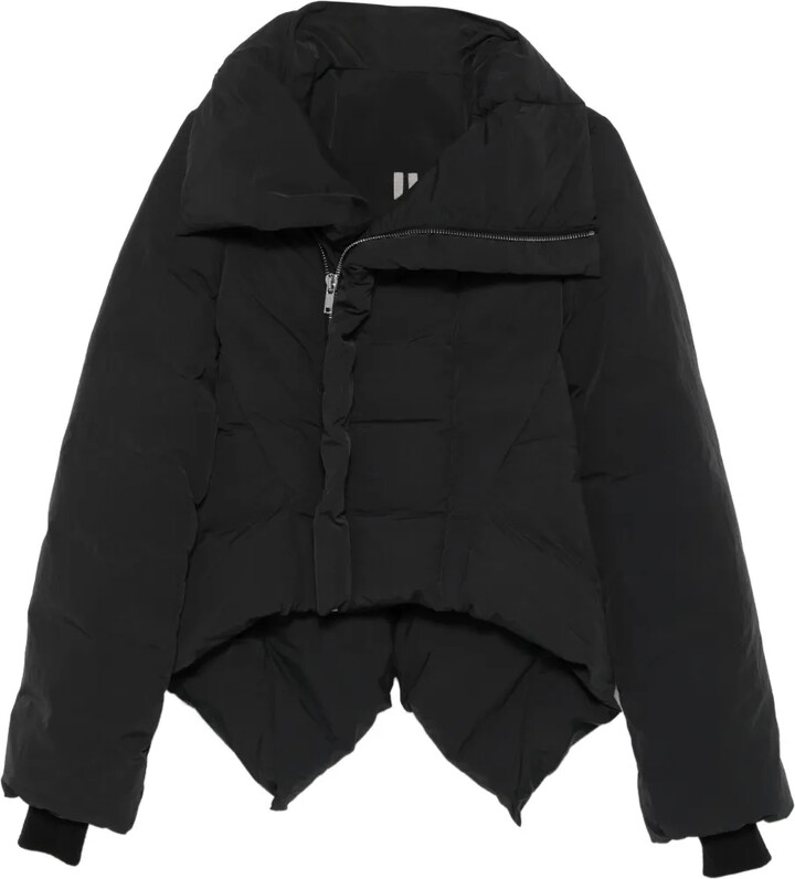 Rick Owens Asymmetrical Quilted Jacket