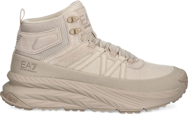 EA7 Emporio Armani High-Top Logo Sneakers