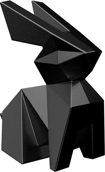 Vondom Origami Usagi Statue in Black