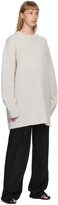 Thumbnail for your product : Maison Margiela Off-White Pilled Oversized Sweater