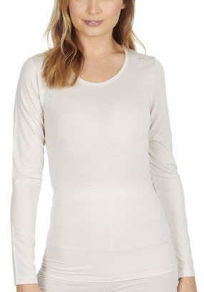 Womens Nude Long Sleeve Tee Shirts | Shop the world's largest collection of  fashion | ShopStyle UK