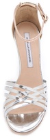 Thumbnail for your product : Diane von Furstenberg Priene Sandals with Lucite Heel