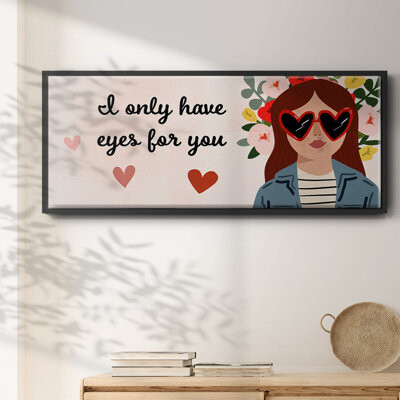 Wexford Home Darling Valentine Collection D- Framed Canvas