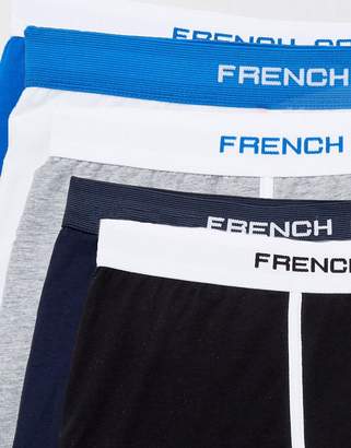 French Connection Plus 5 Pack Boxers