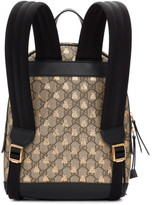 Thumbnail for your product : Gucci Beige GG Supreme Bestiary Backpack