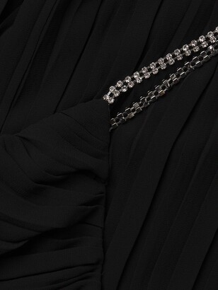 MICHAEL Michael Kors Glitter-Strap Pleated Mini Dress