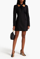 Thumbnail for your product : Dion Lee Cutout Cotton-blend Sateen Mini Dress