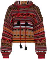 Thumbnail for your product : Etro wool patterned hoodie