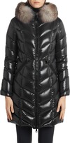 Thumbnail for your product : Moncler Fulmarus Quilted Down Puffer Coat with Removable Genuine Fox Fur Trim