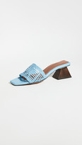 Thumbnail for your product : Souliers Martinez 55mm Celia Persiana Slides