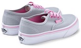 Thumbnail for your product : Vans Grey and Pink Authentic Trainers