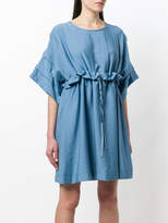 Thumbnail for your product : See by Chloe tie waist pintuck smock dress