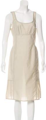 Charles Chang-Lima Sleeveless Midi Dress metallic Sleeveless Midi Dress