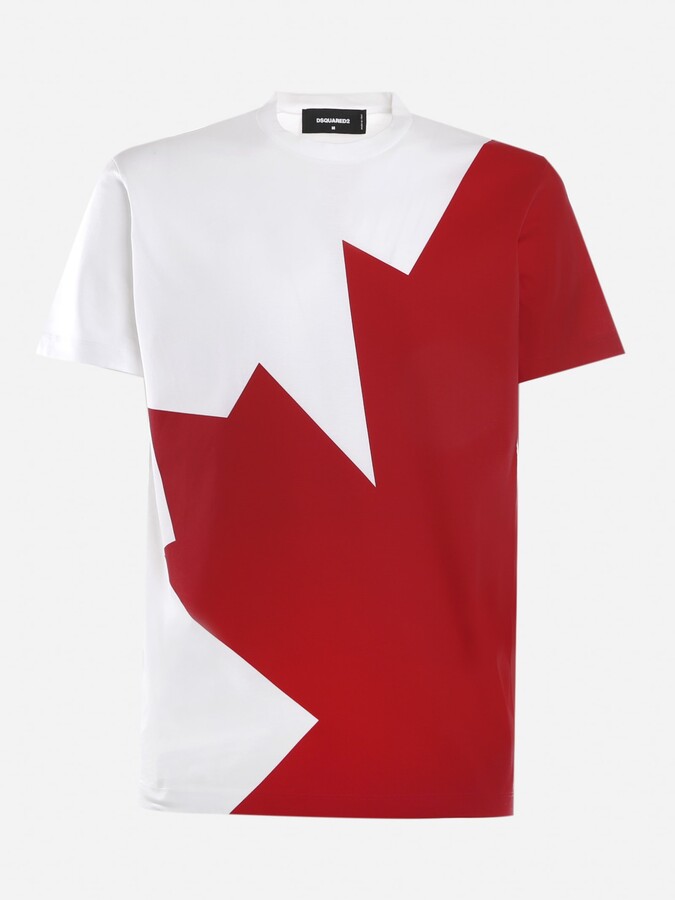 DSQUARED2 Red Men's T-shirts | Shop the world's largest collection 