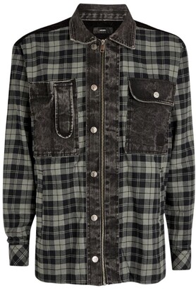 Diesel Denim-Detail Shirt Jacket 