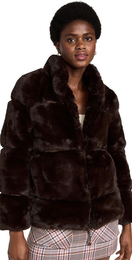 Apparis Skylar Faux Fur Coat - ShopStyle