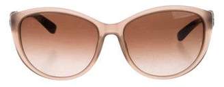 Ferragamo Marbled Cat-Eye Sunglasses