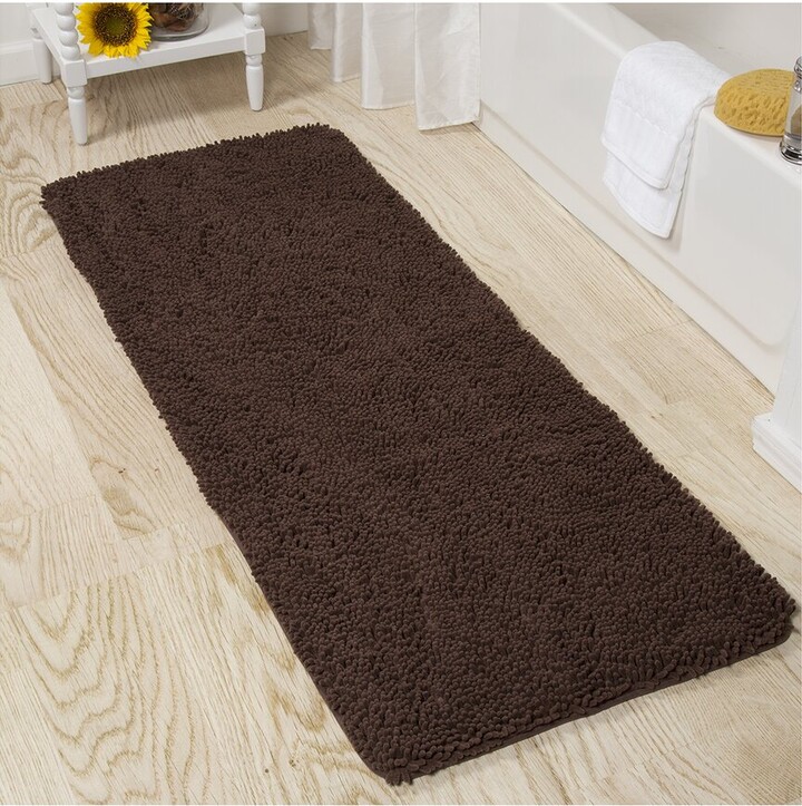 Lavish Home Memory Foam Non-Slip Bath Mat