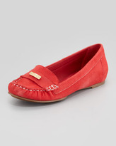 Thumbnail for your product : Kate Spade Suede Moccasin Driver, Maraschino