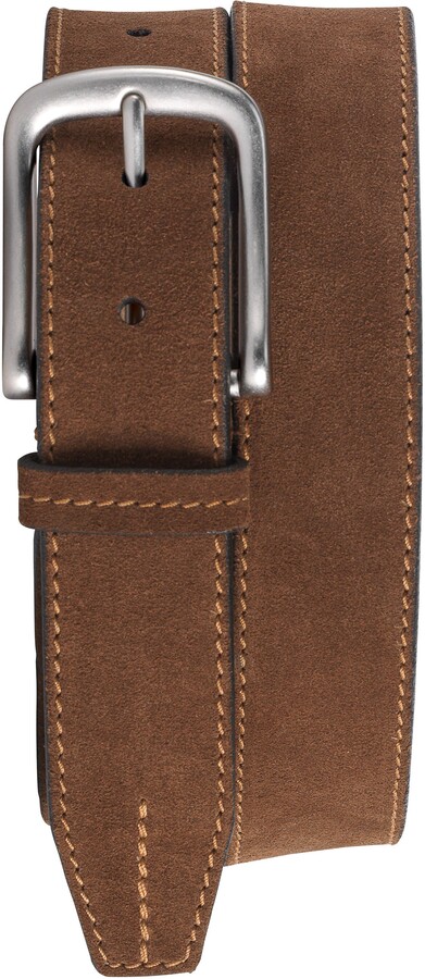 trask finley leather belt