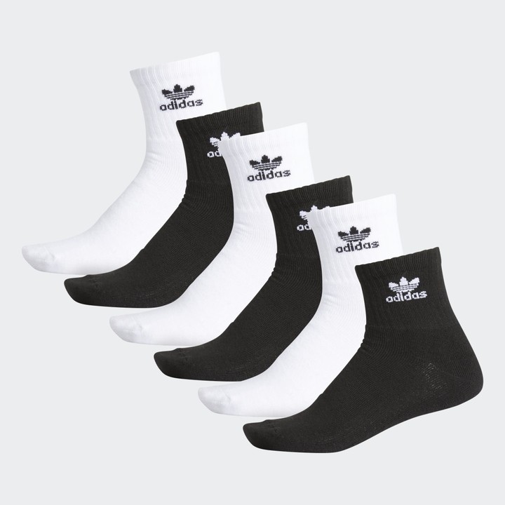 adidas Trefoil Quarter Socks 3 Pairs - ShopStyle