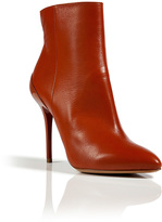 Thumbnail for your product : Maison Martin Margiela 7812 Maison Martin Margiela Leather Pointed Toe Ankle Boots with Sculpted Stilettos