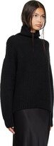 Thumbnail for your product : Anine Bing Black Sydney Turtleneck