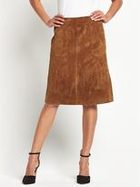 Thumbnail for your product : Savoir Suede Skirt