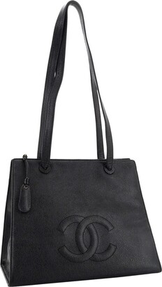Chanel Caviar Cc Shoulder Bag