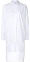 Helmut Lang high low shirt dress 