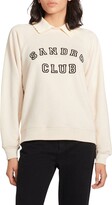 Thumbnail for your product : Sandro Club Collar Cotton Sweatshirt