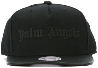 Palm Angels logo print cap