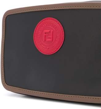 Fendi logo patch crossbody bag
